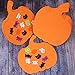 Aneco 10 Inch Foam Halloween Pumpkins DIY Crafts Supplies Pumpkin Shaped Foam for Halloween DIY Craft Decoration, 25 Pack (Not Self-Adhesive)