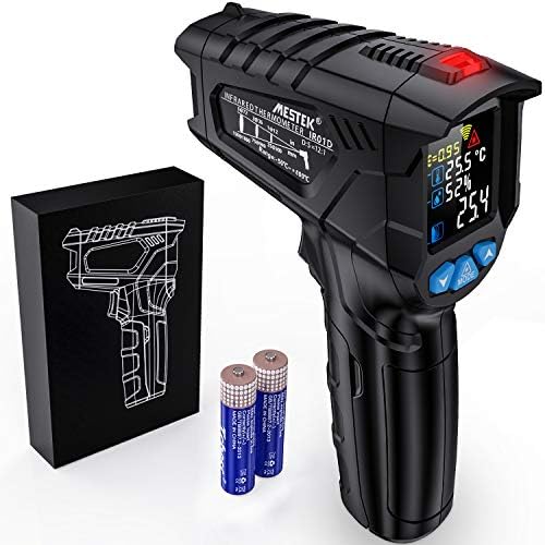 Infrared Thermometer MESTEK Digital Laser Temperature Gun NonContact