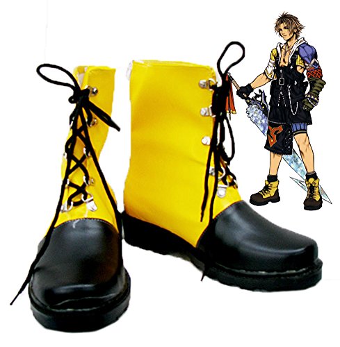 Final Fantasy 10 FF10 Tidus Cosplay Shoes Boots Custom Made 2