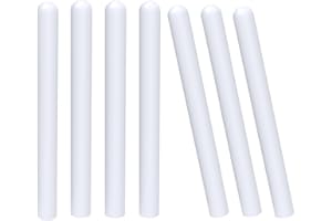 NUHUI 7 Pcs Diatomite Dry Sticks Absorbing Stick Desiccant Blcok Cleaning Water Absorption Rod Drying Stick for Toys Come with Blister Packaging for Lab/Home,Quickly Absorb & Evaporate Water
