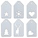 Christmas Cutting Dies for DIY Scrapbook Supplies, Metal Die Cuts for Card Making, DIY Scrapbooking and Embossing Paper Craft (6 Pcs Christmas Set)