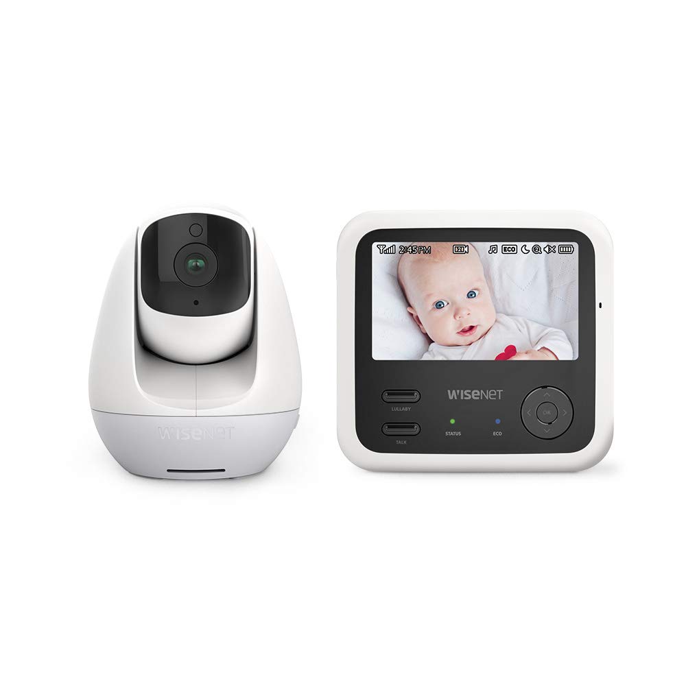 wisenet video baby monitor