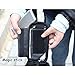 COTEetCI Bicycle Bike Frame Front Tube Beam Bag Transparent PVC Cycling Pannier Pouch Basket for Phone Screen Touch Holder -Black