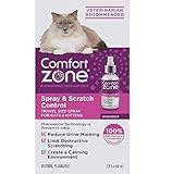 Comfort Zone Spray & Scratch Control Spray Cat Calming, 2 ounces