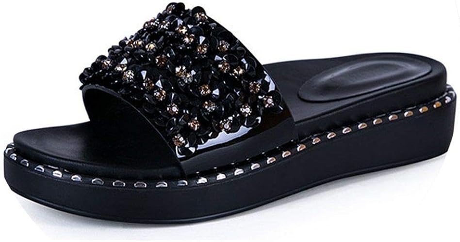 Amazon Com Ms Noki Bling Platform Women Shoes Comfortable