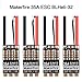 Makerfire 4pcs BLHeli-32 32Bit 35A ESC Brushless ESC Dshot1200 Electronic Speed Controller 2-5S for FPV Multicopter Quadcopter