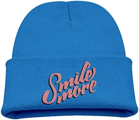 Monaby2 Kids Roman Atwood Smile More Skull Beanie Winter Cap Hat