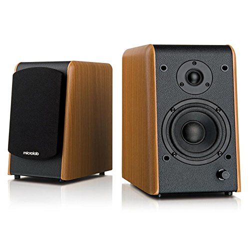 Microlab Chairman B77BT Active Powered Bookshelf Speakers Bluetooth