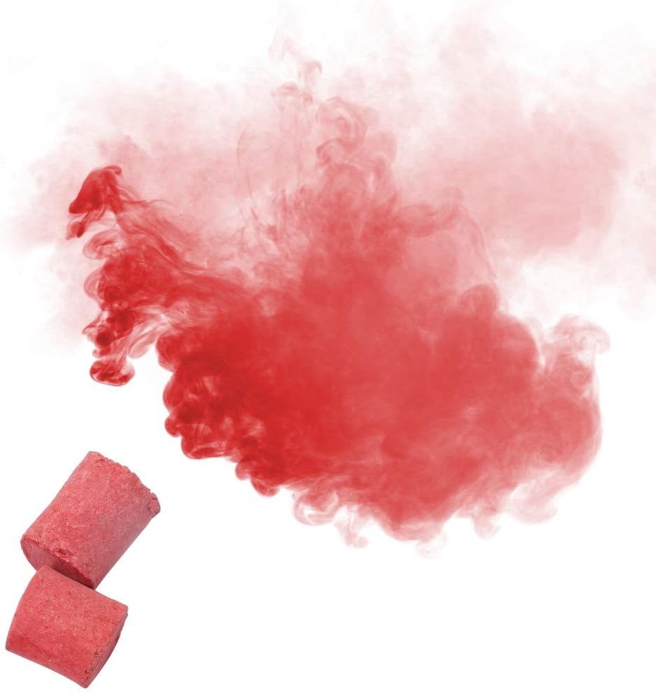 Zhengpin 5Pcs/Set Smoke Cake Round Colorful Fog Effect Maker Stage Show Photography Film Background Aid Toy Party Props