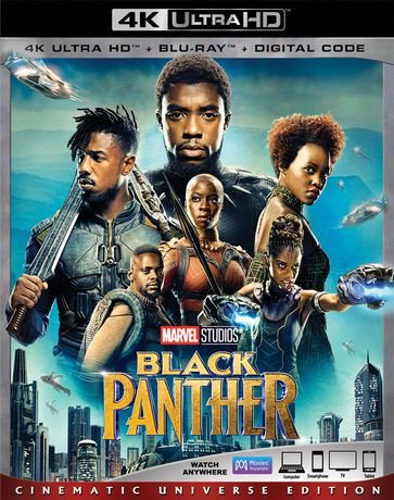 Black Panther [4K UHD + Blu-ray]