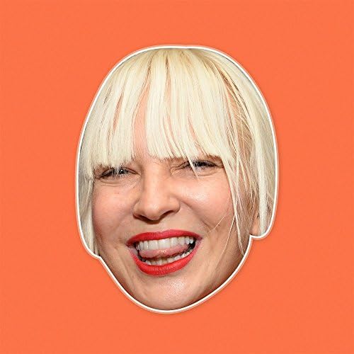 Silly Sia Mask - Perfect for Halloween, Masquerade, Parties, Events, Festivals, Concerts