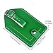 Luggage Tags,Business Card Holder 2pcs/set Travel ID Bag Tags Green
