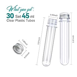 HNYYZL 30 Pack Science Party Test Tubes 45 ml