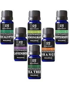 Radha Beauty Aromatherapy Top 6 Essential Oils 100%...!