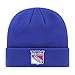 OTS NHL New York Rangers Men's Raised Cuff Knit Cap, Team Color, One Size