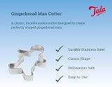 Tala Gingerbread Man Cutter Stainless Steel 14 cm Traditional Design view 2