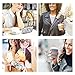 Maxdara iPhone 8 Plus Case iPhone 7 Plus Glitter Striped Cute Women Case Bling Shiny Diamond Rhinestone with Kickstand Ring Stand Case for iPhone 6Plus 6S Plus 7 Plus 8 Plus 5.5 inches (Silver)