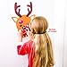 Stickamajigger Stick the Red Nose on the Reindeer Poster Game - Restickable Reusable