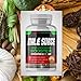 Potent Naturals Male Surge Testosterone Booster 180 Veggie Caps | 2100mg D-AA-CC, D3, K2, B6, Zinc, Boron, Ginseng | Estrogen Blocker, Energy, Stamina, Male Enhancing Pills & Vitamins for Men - Vegan
