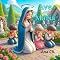 Livro Ave Maria Ilustrada: Um Livro Infantil de Oração para Momentos de Paz: Aprenda a Oração Ave Maria com Ilustrações para Crianças – Um Guia de Fé e Amor (Livros Religiosos para Crianças 6)