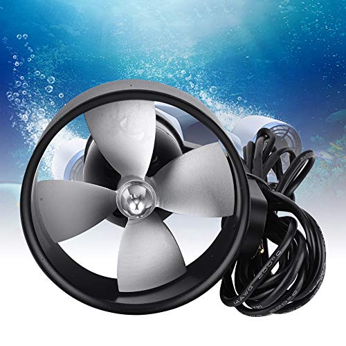 Dilwe RC Boot Strahlruder, - 24V - 9.2kg Super Schub - 4-Blatt Propeller - CW - Kabel: 1 m + 14 AWG Kabel + 4 mm… – Bild 5
