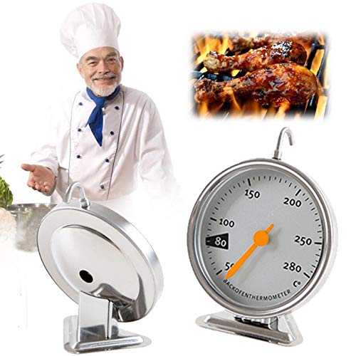 WONdere Food Meat Temperature Stand Up Dial Oven Thermometer Stainless Steel Gauge