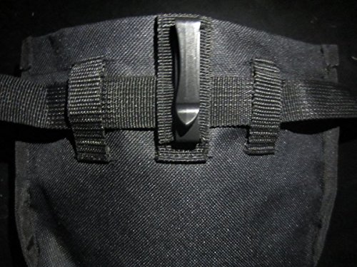 ASIBT Dog Treat Pouch, Pet Training Waist Bag with Easy Open-Close Spring Hinge and Front Mesh Pocket, Easily Carries Snacks and Toys, Rapid Reward for Small Medium Large Breeds (Black)