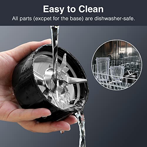 KOIOS 850W Smoothie Bullet Blender for Shakes and Smoothies, 11 Pieces Personal Blenders for