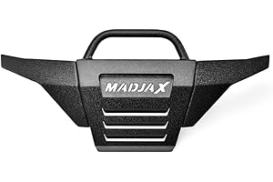 MADJAX EZGO TXT Golf Cart Brush Guard | Plate Style Wings | Compatible with 2014-Up Models