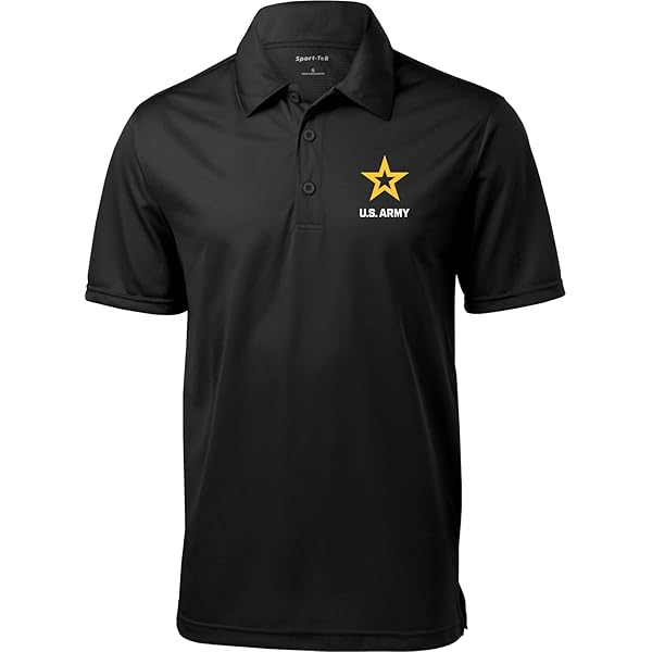 Armed Forces Gear Men's United States Army Performance Polo
