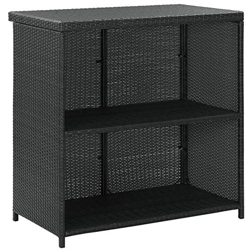 Tidyard 3-TLG. Bar Set Gartenbar Balkonset Sitzgruppe Essgruppe Gartenmöbel Fuer Garten & Terrasse & Balkon Poly Rattan… – Bild 7
