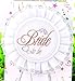 Bride To Be and Groom To Be Award Ribbon Badge Brooch,Set of 2