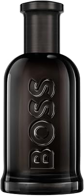 BOSS Bottled Parfum para hombres 100 ml | Fragancia amaderada ambarina, con notas de cuero y raiz de orris | Atemporal y de larga duración