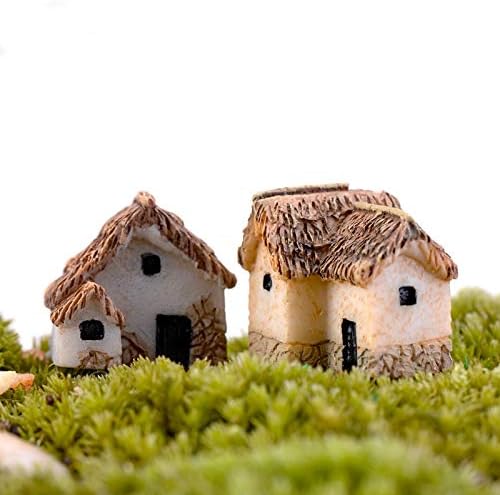 LySanSan - Mini House Fairy Garden Miniatures Villa Figurine Castles Terrarium Figurines Miniature Garden Decoration Fairy Figurines