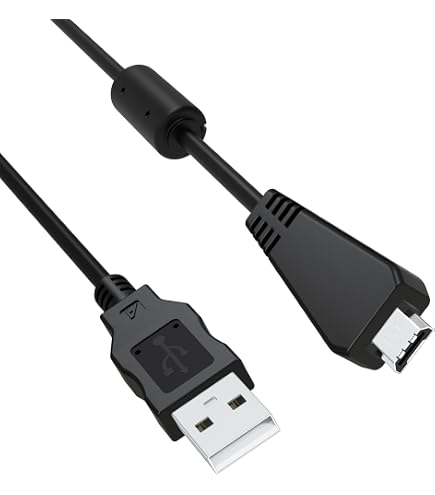 vhbw Cavo USB-Micro USB 1m Bianco compatibile con Sony Cyber-shot DSC-HX400, DSC-HX400V, DSC-HX50, DSC-HX50V, DSC-HX60, DSC-HX60V, DSC-HX80, DSC-HX90