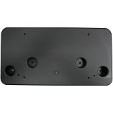 DAT AUTO PARTS License Plate Tag Holder Bracket Fits 2020-2025 Cadillac XT6 | SUV, Front Bumper Frame Mount, Black Textured Plastic, GM1068236, 84215251