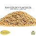 Raw Golden Flax Seeds, 1 LBS - Top 14 Food Allergy Free & NON GMO by Gerbs - Vegan & Kosher