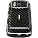 Armorsuit MilitaryShield Black Carbon Fiber Skin Wrap Film + HD Clear Screen Protector for Nokia 808 - Anti-Bubble Film