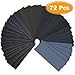 72Pcs 400 to 3000 Grit Wet Dry Sandpaper Assortment 9 x 3.6 Inches for Automotive Sanding, Wood Furniture Finishing and Wood Turning Finishing