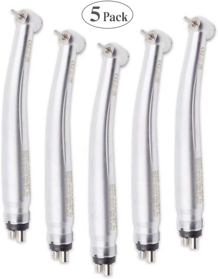 5 Pieces High Speed Standard Head Hand Equipment Silence Design 4 Hole