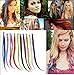 Mixed color Synthetic Feather Hair Extension Kit Multi Mixed color 50 Micro Beads & hook Tool Kits-24pcs