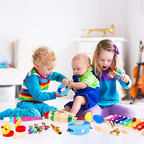 4 Toddler+Musical+Instruments+Percussion+Tambourine