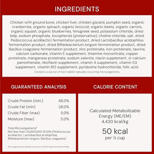 STELLA & CHEWY’S FREEZE-DRIED RAW CHICKEN MEAL MIXERS- DOG FOOD TOPPER AND MIXER – MADE WITH 95% CAGE-FREE CHICKEN, ORGANS & BONE – PERFECT FOR PICKY EATERS – GRAIN-FREE – 18OZ