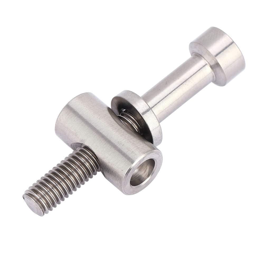 Bicycle Seatpost Screw M5x30/35/40mm Titanium Alloy Bike Seatpost Fixed Round Head Screw (M5x35-Titanium)