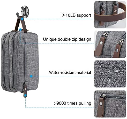 Men Travel Toiletry Organizer Bag Water-resistant Shaving Dopp Kit Bathroom Bag 2 Men Travel Toiletry Organizer Bag Water-resistant Shaving Dopp Kit Bathroom Bag