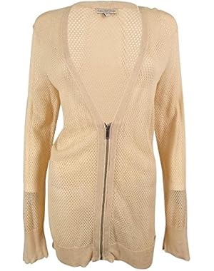 Modern Mesh Cardigan