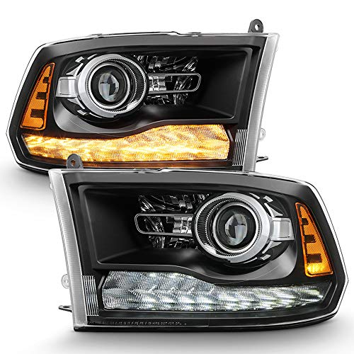 Compare Price Black Projector Headlights On
