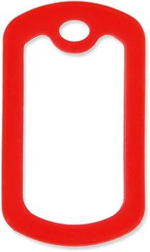 silicone dog tags amazon