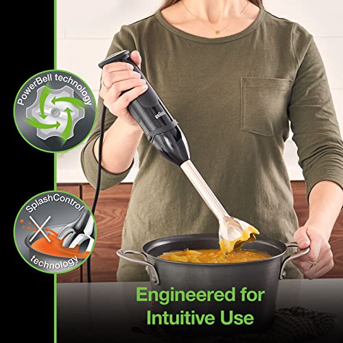 Braun MQ5025 Hand Blender Multiquick Vario, MQ5025, Black Pricepulse