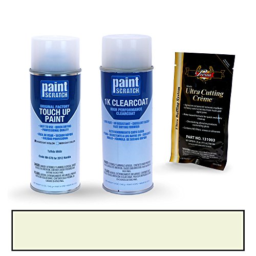 Buy 2012 Honda In Taffeta White NH578 Touch Up Paint Spray Can Kit by